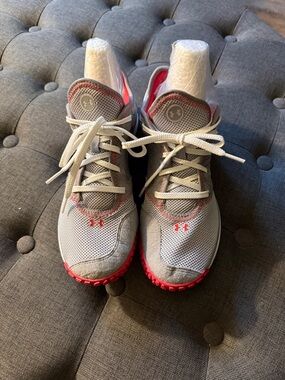 Under Armour Gray & Pink Women's Running Sneakers